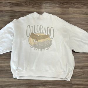 American Eagle Outfitters | Tops | American Eagle Colorado Mock Neck  Sweatshirt | Poshmark